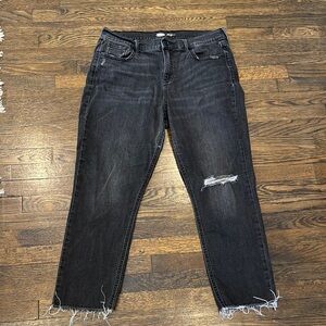 Old Navy straight black jeans